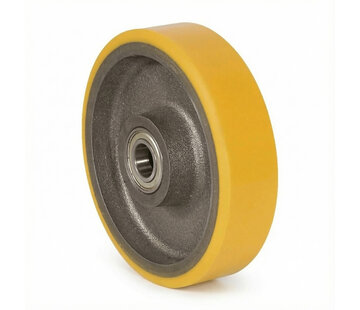 Wheel, Ø 250mm, Vulcanized Polyurethane tread, 1400KG
