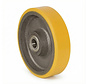 Heavy duty Wheel from Vulcanized Polyurethane tread, precision ball bearing, Wheel-Ø 80mm, 150KG