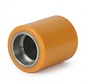 Vulkollan Pallet roller Ø60x82 mm, bearing chamber:35x12 mm, without ball bearing