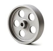 Cast iron wheel - Ø180x50mm | Shaft 20mm | Load capacity 450kg | Hub 58