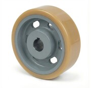 Drive wheel Vulkollan® Covestro tread cast iron, Ø 250x65mm, 1350KG
