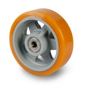 Vulkollan® Covestro tread cast iron, Ø 300x100mm, 2400KG