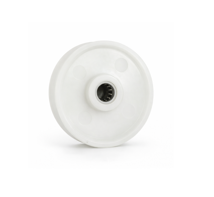 Industrieel wiel van polyamide, rollager, wiel-Ø 125mm, 250KG