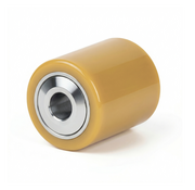 Vulkollan Pallet rollerwith strong metal watertight sealing Ø85x80 mm, axle hole: 25 mm, Hub length: 85 mm