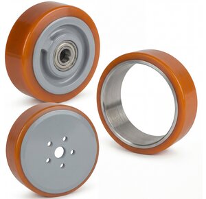 Forklift drive wheels