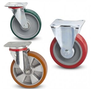 Polyurethane wheels
