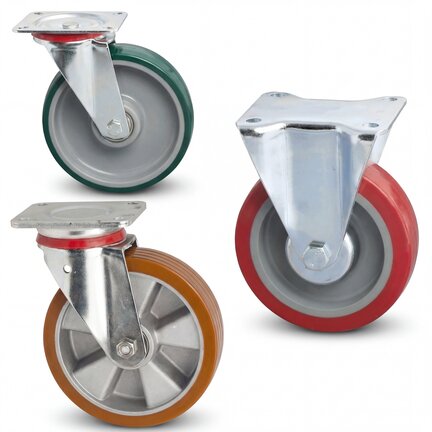 Polyurethane wheels