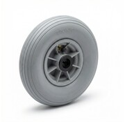 wheel, Ø 200 mm, pneumatic tyre with line profile, 60KG