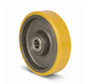 Heavy duty Wheel from Vulcanized Polyurethane tread, precision ball bearing, Wheel-Ø 80mm, 150KG