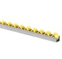 Rolprofielen met spoorkranswielen diameter 28/41 mm