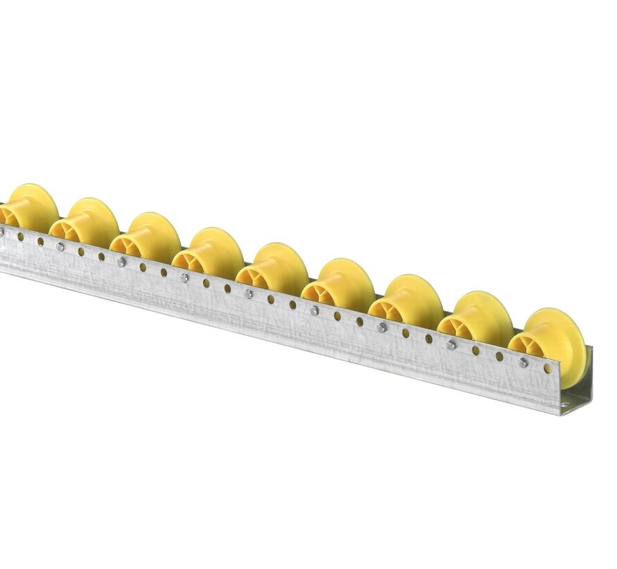 Rolprofielen met spoorkranswielen diameter 30/44 mm