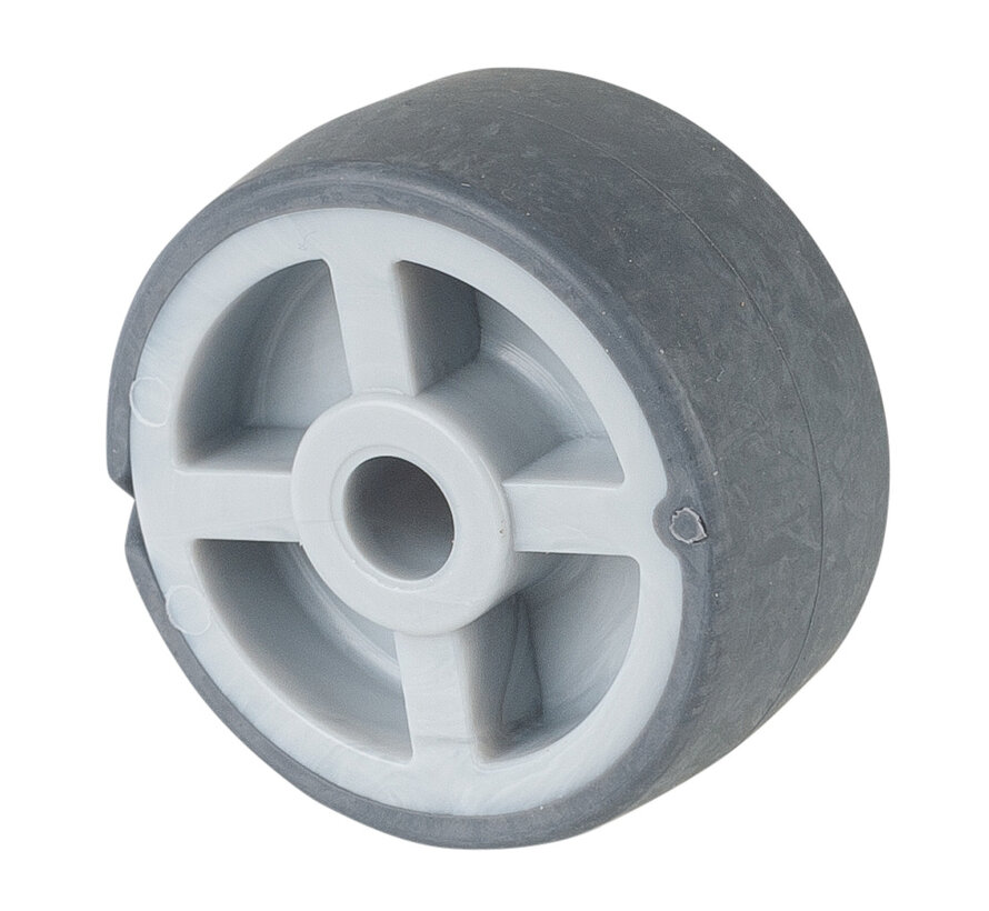 Rubber wiel