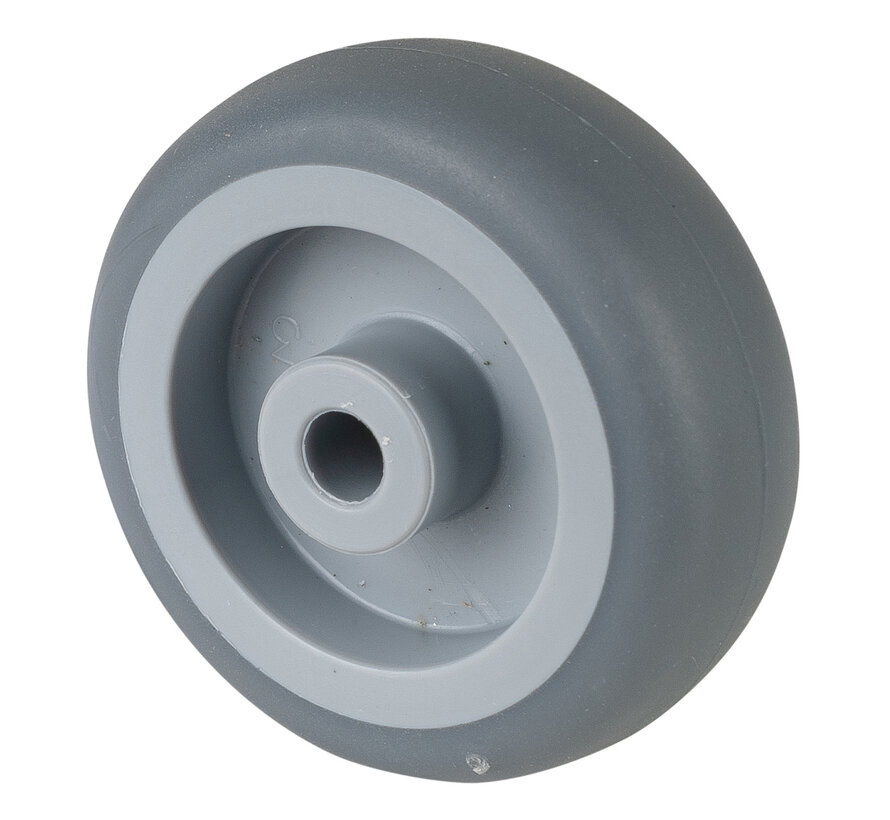Rubber wiel