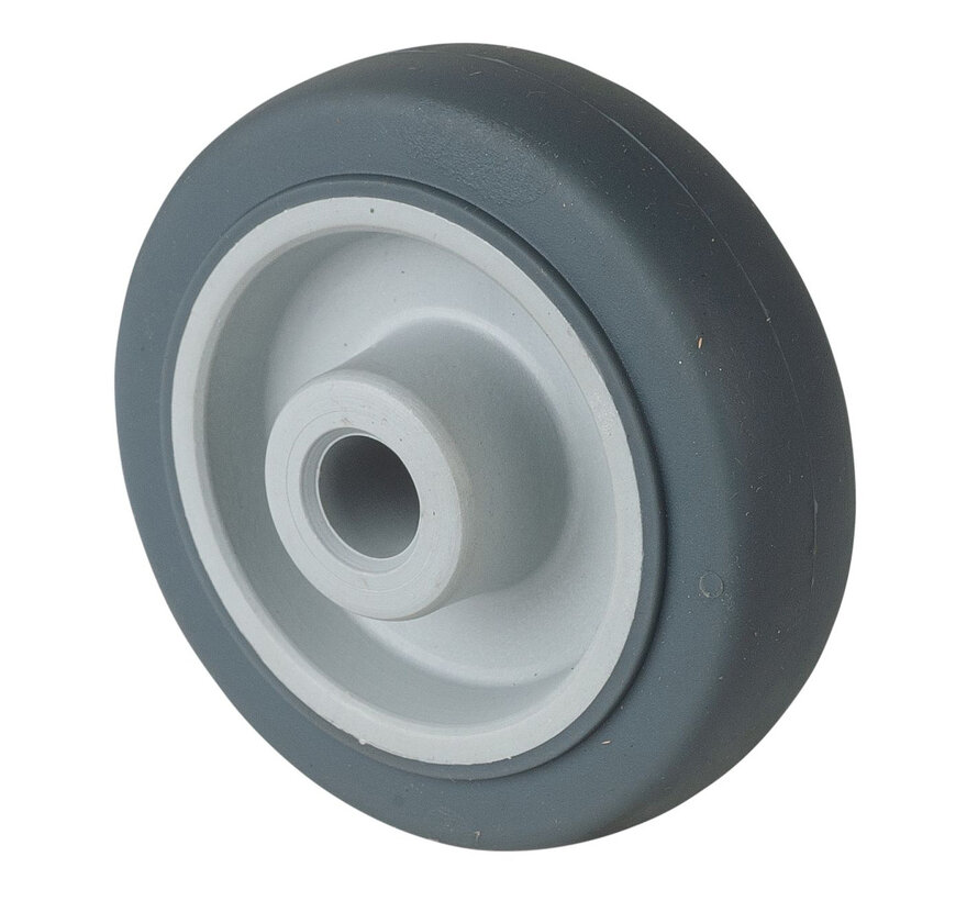 Rubber wiel