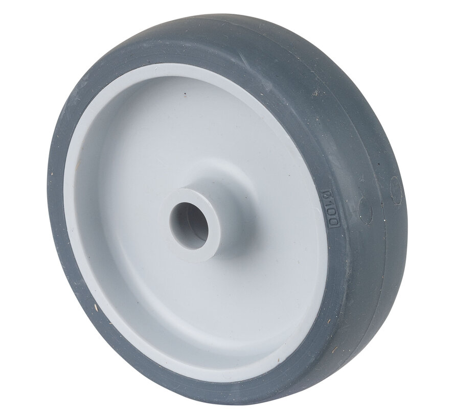 Rubber wiel