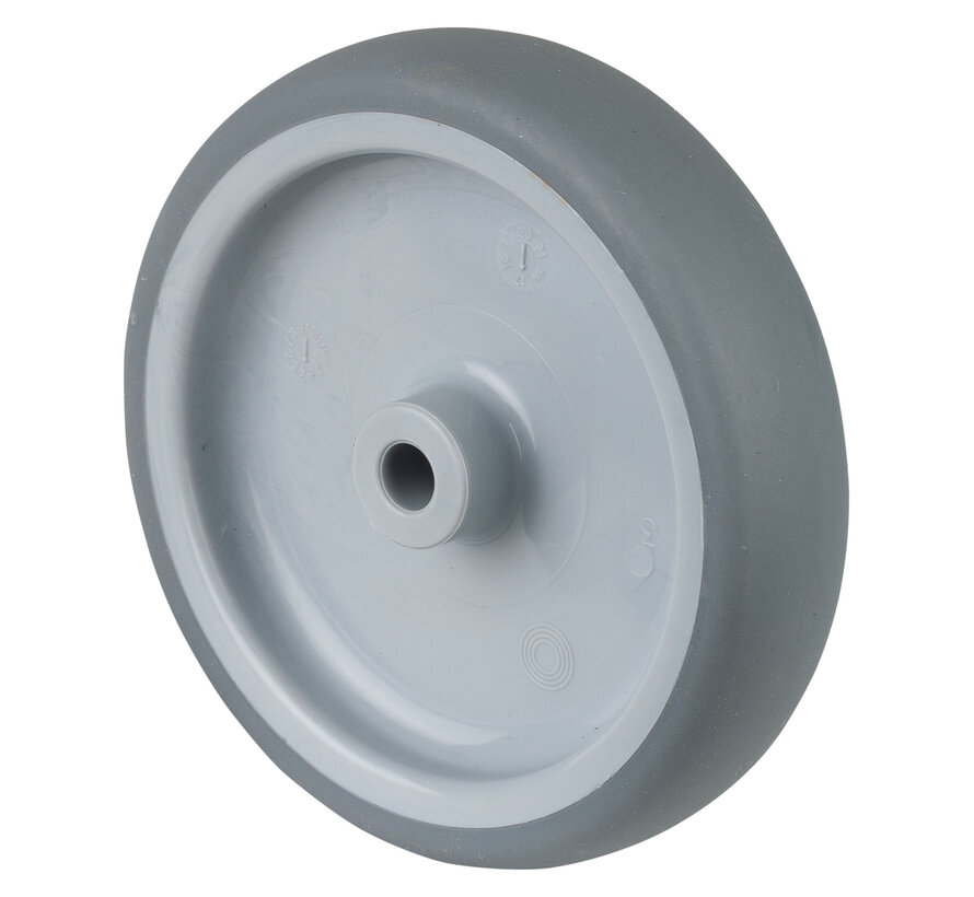 Rubber wiel
