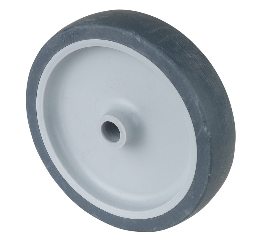 Rubber wiel