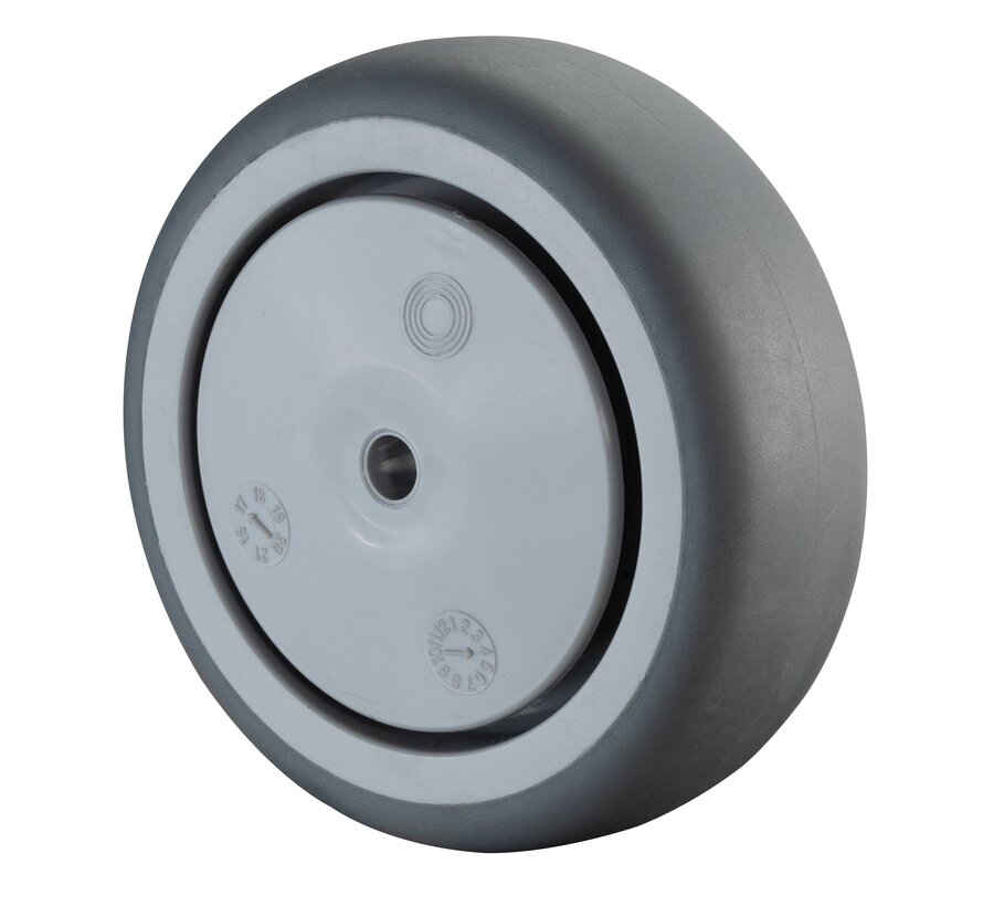 Rubber wiel