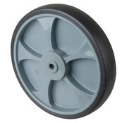 Rubber wiel