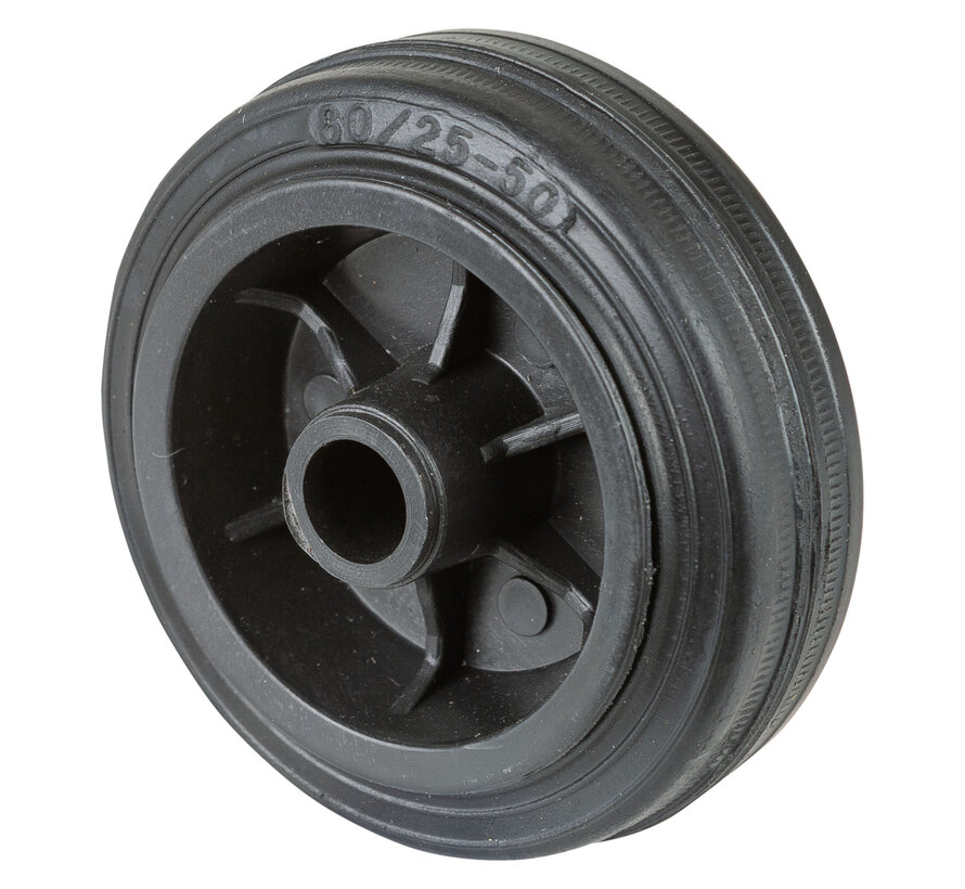 Rubber wiel