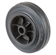 Rubber wiel