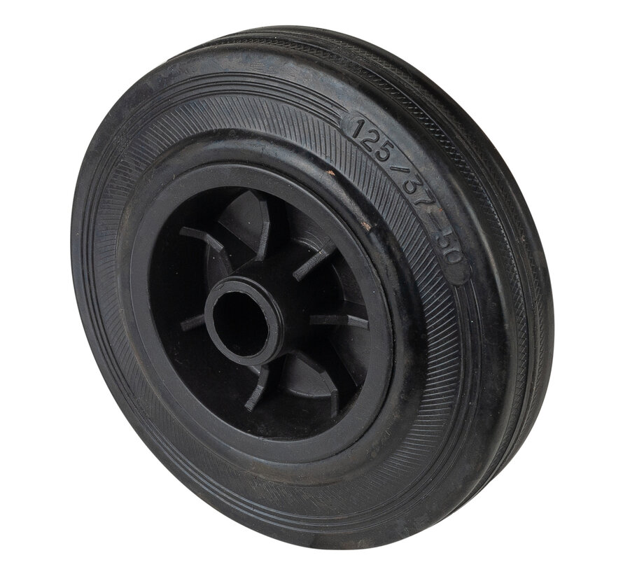 Rubber wiel