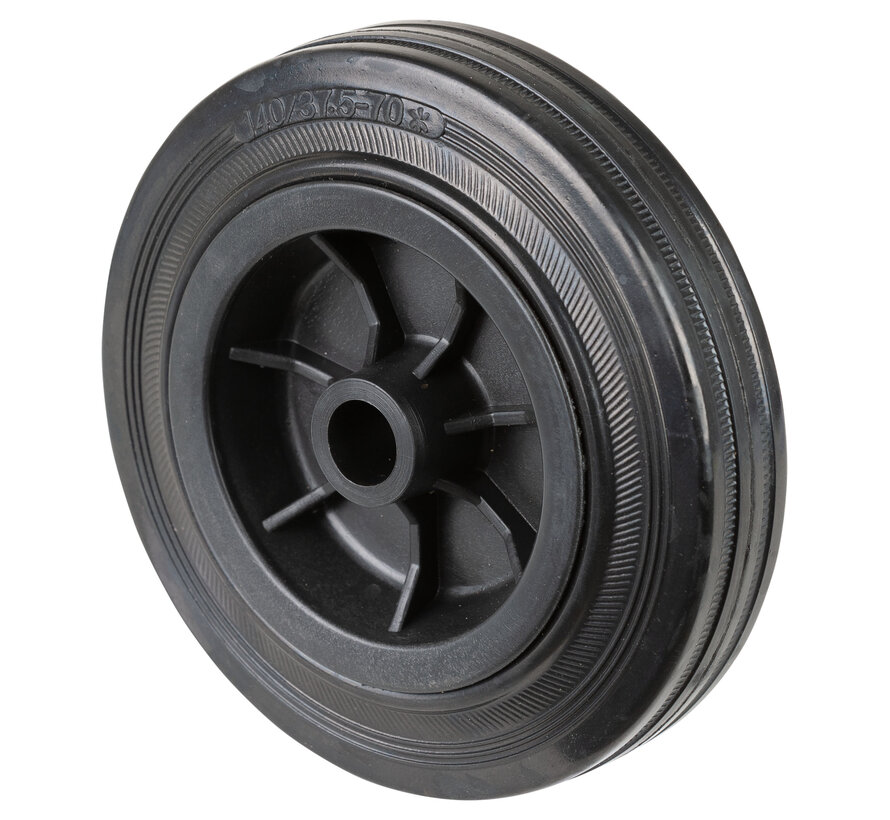 Rubber wiel