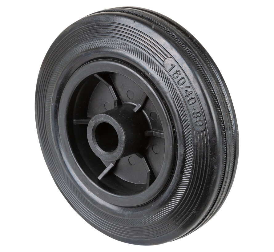 Rubber wiel