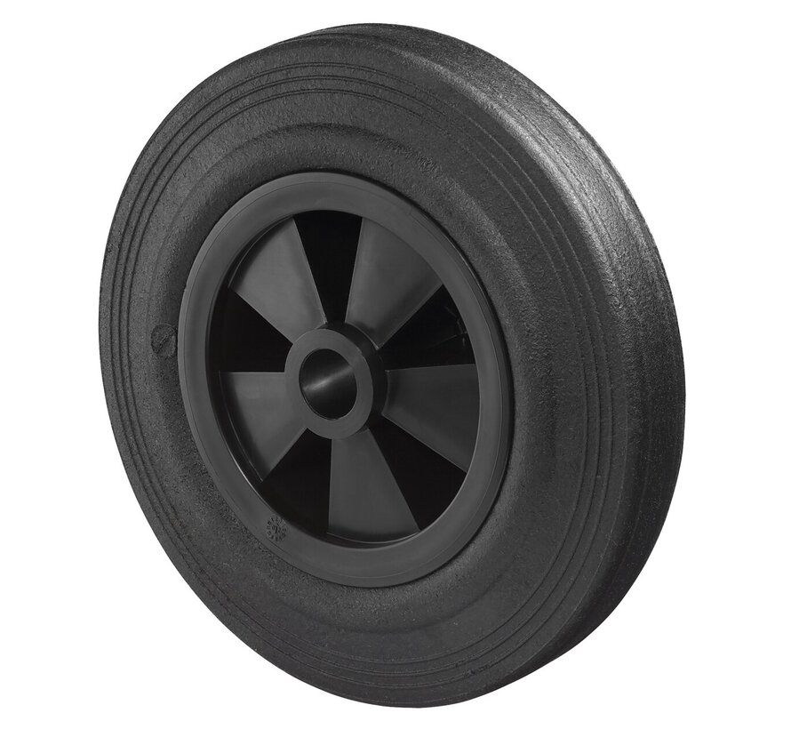 Rubber wiel