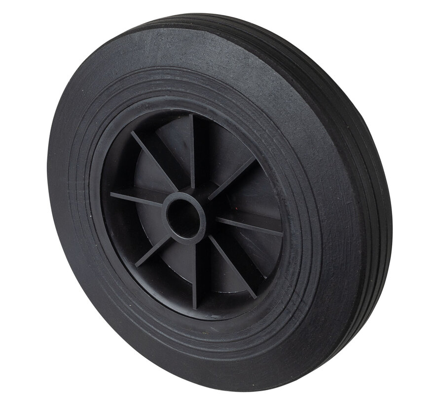 Rubber wiel