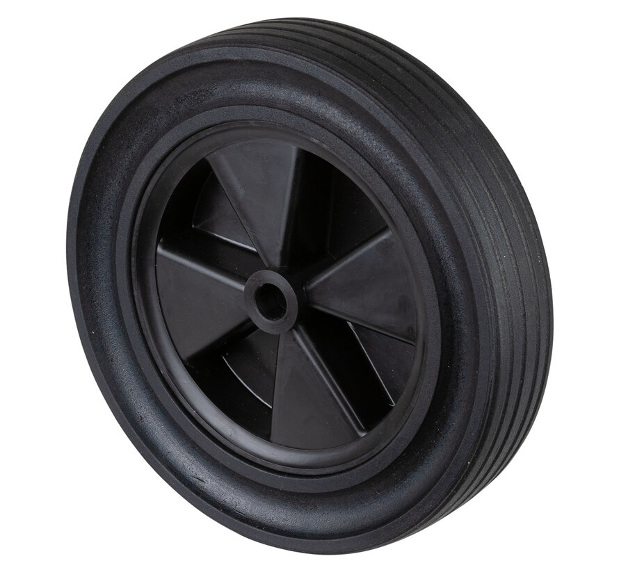 Rubber wiel