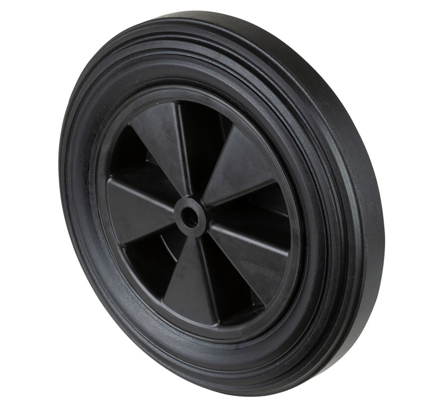 Rubber wiel