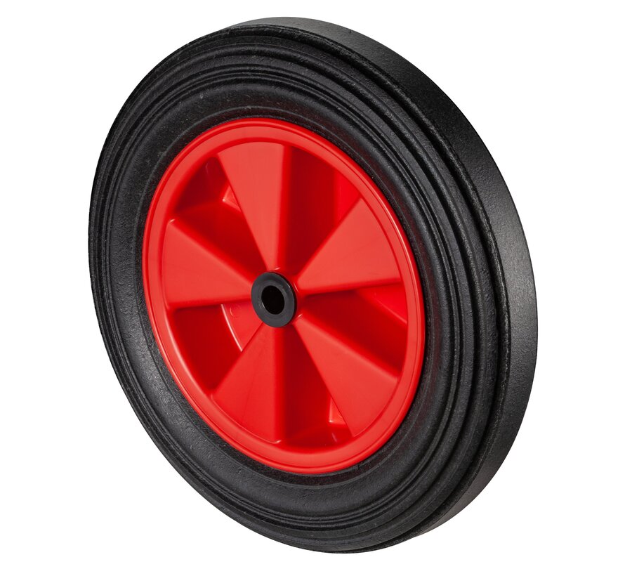 Rubber wiel