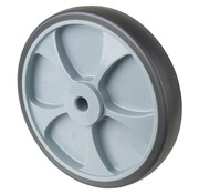 Rubber wiel
