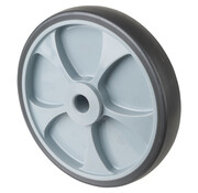 Rubber wiel