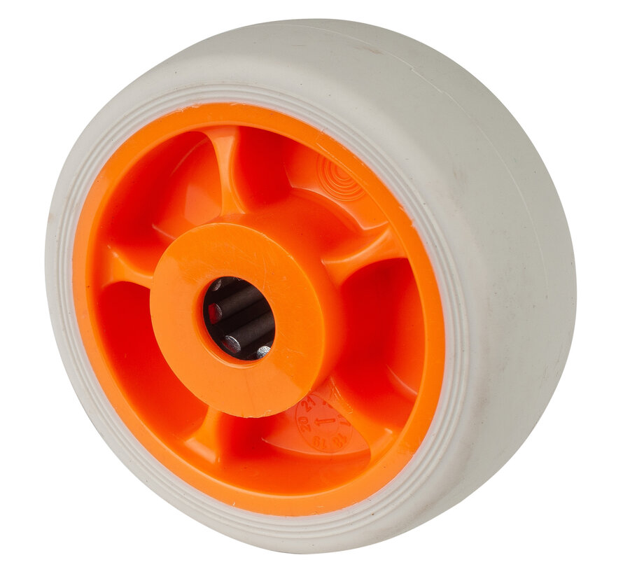 Rubber wiel