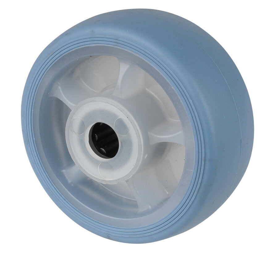 Rubber wiel
