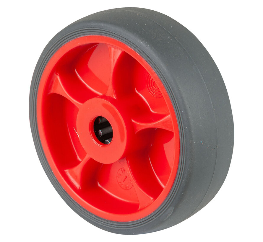 Rubber wiel