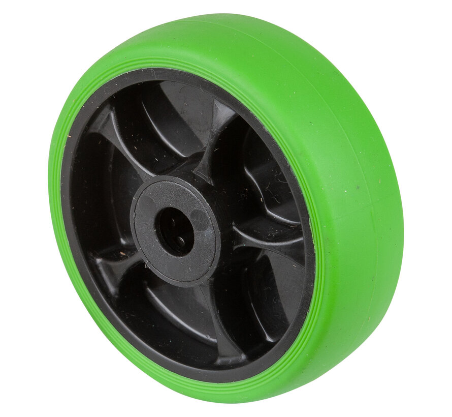 Rubber wiel