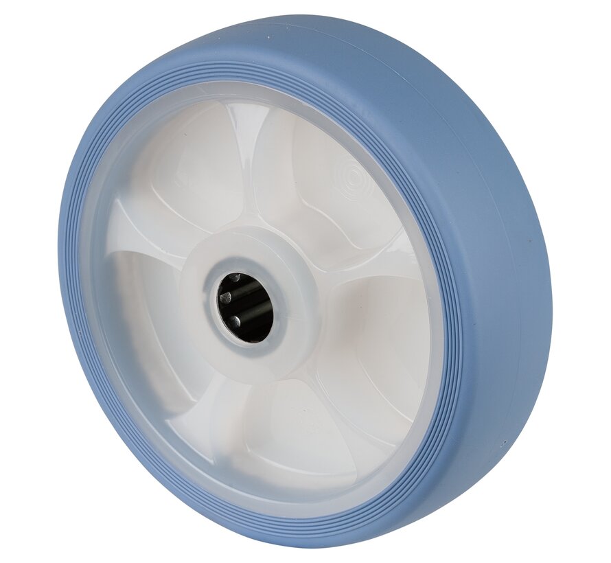 Rubber wiel
