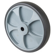 Rubber wiel