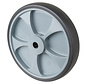 Rubber wiel