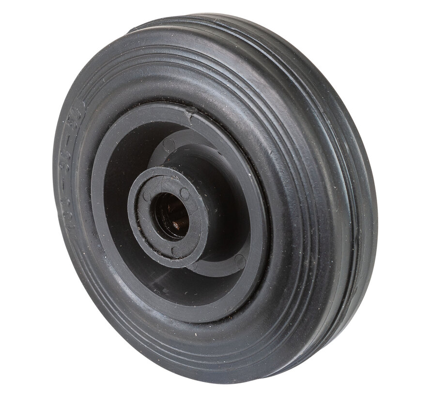 Rubber wiel