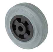 Rubber wiel