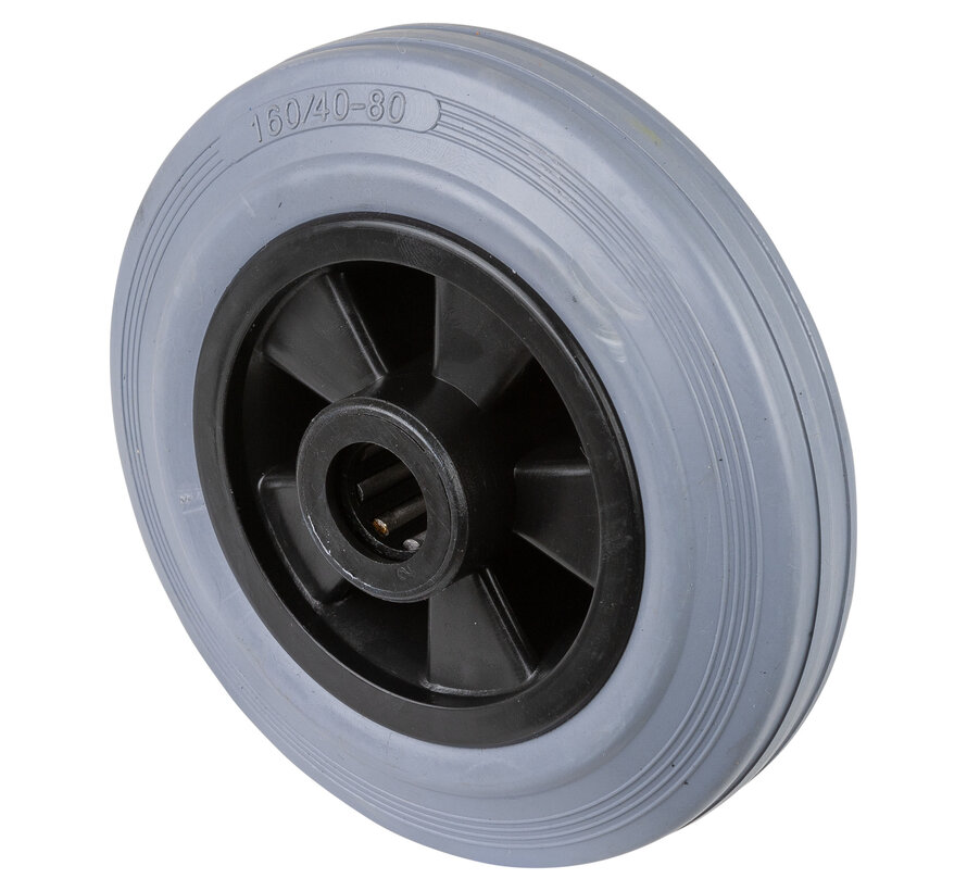 Rubber wiel