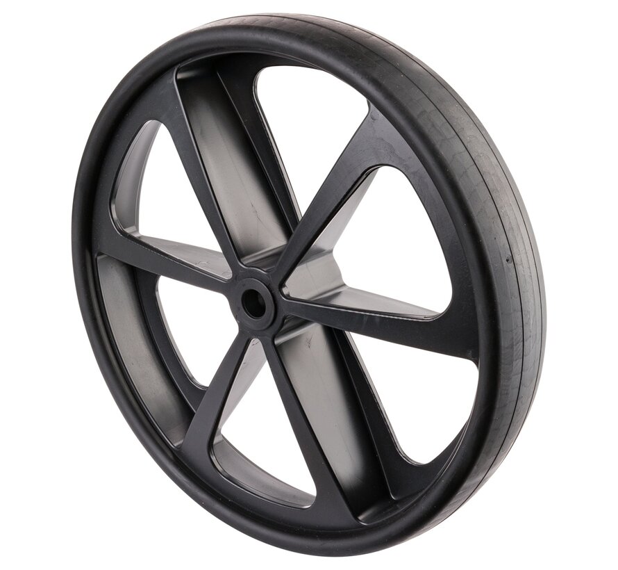 Rubber wiel