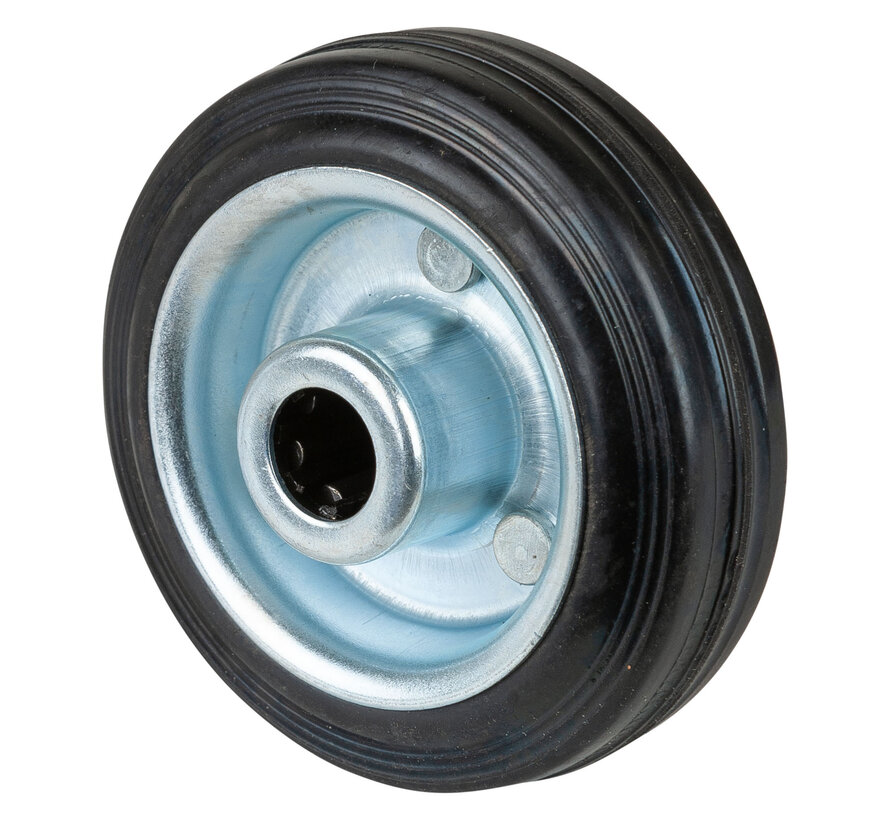 Rubber wiel