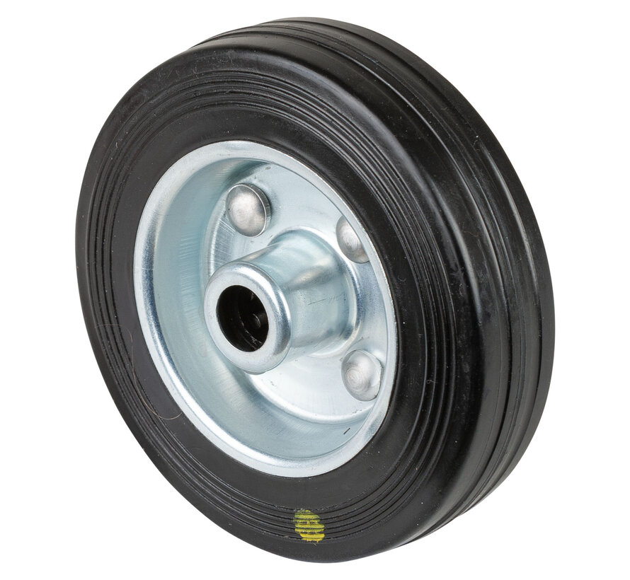 Rubber wiel