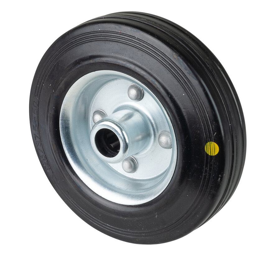 Rubber wiel