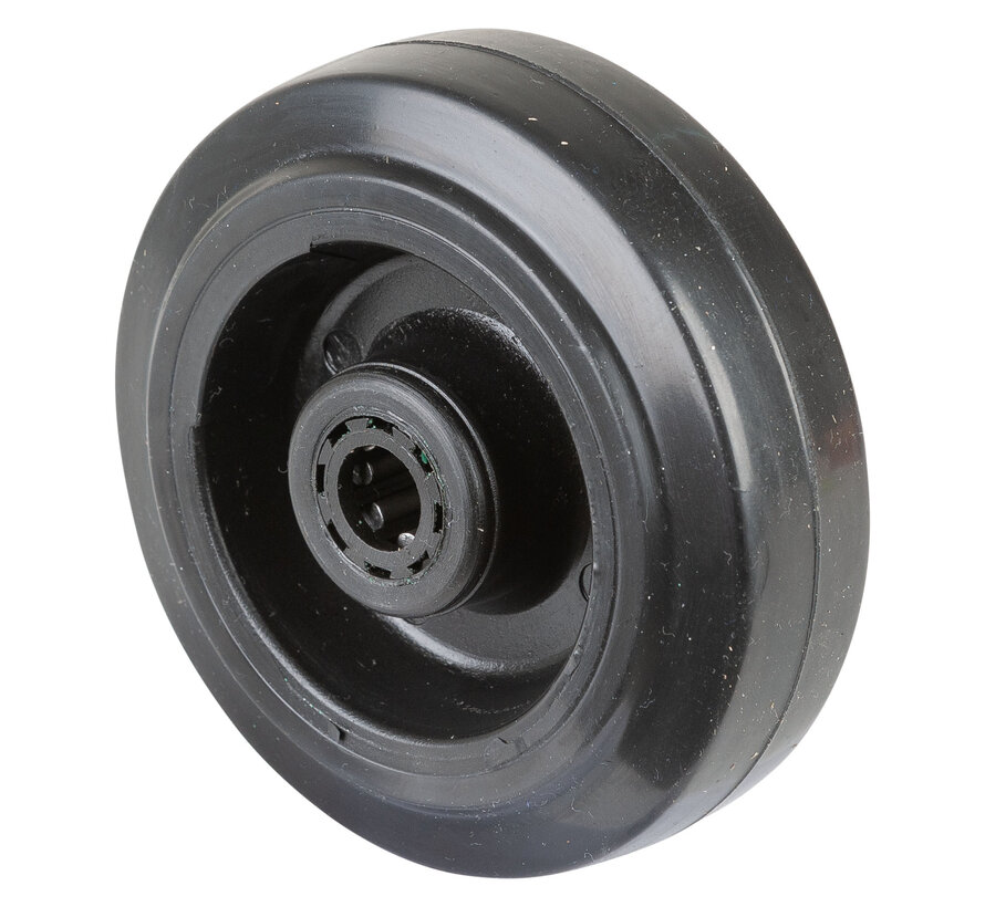 Rubber wiel